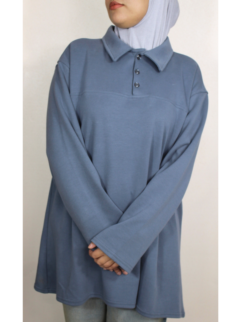 Polo modeste à boutons 